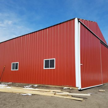 Prism Builds - a red building with a white trim - General Contractors Near Me - Kiowa, Colorado