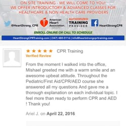 Heart Strong Cpr Training