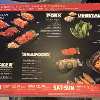KPOT Korean BBQ & Hot Pot - Korean Near Me - Thornton, Colorado KPOT Korean BBQ & Hot Pot - Korean Near Me - Thornton, Colorado