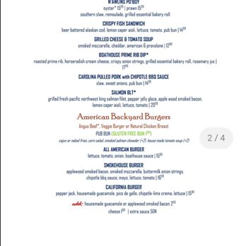 Boathouse 19 - Menu - Bars Near Me - Tacoma, Washington Boathouse 19 - Menu - Bars Near Me - Tacoma, Washington