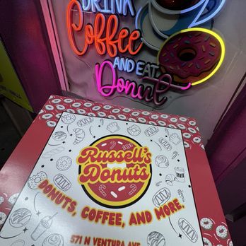 Russell's Donuts - Special 8, let them pick a mix - Donuts Near Me - Ventura, California Russell's Donuts - Special 8, let them pick a mix - Donuts Near Me - Ventura, California