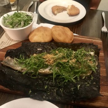 Oak at Fourteenth - $60 Sea bass for two - New American Near Me - Boulder, Colorado Oak at Fourteenth - $60 Sea bass for two - New American Near Me - Boulder, Colorado