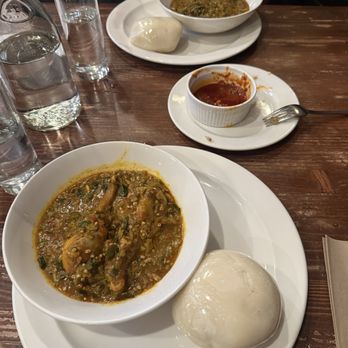 Pass D Jollof - Okra soup with chicken and fufu - Soup Near Me - Seattle, Washington Pass D Jollof - Okra soup with chicken and fufu - Soup Near Me - Seattle, Washington