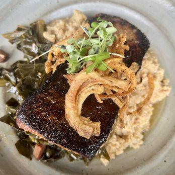 Stekoa Creek - bourbon salmon - Steakhouses Near Me - Clayton, Georgia