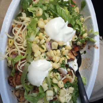 Chipotle Mexican Grill - Double chicken bowl is the go to item - Mexican Near Me - Raynham, Massachusetts