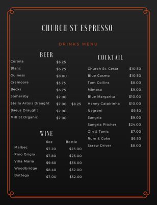 Church Street Espresso by null