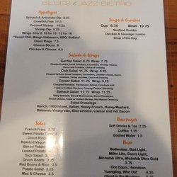Lumiere Blues & Jazz Bistro - Menu