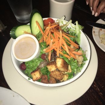 Cafe Fiore - House salad, with dressing on the side - Italian Near Me - Ventura, California