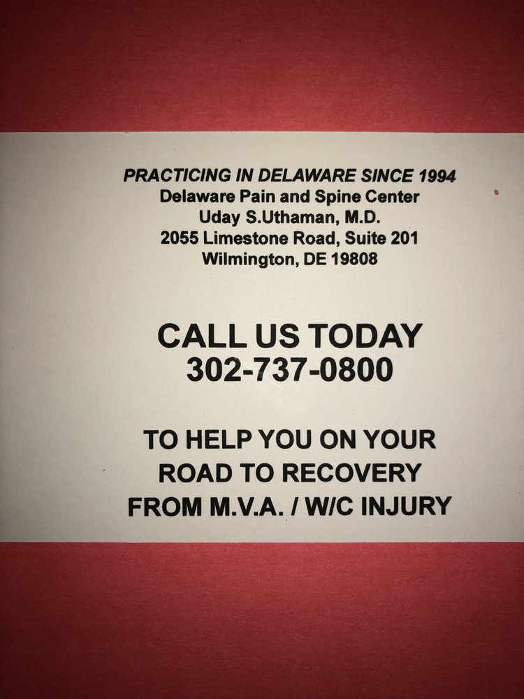 DELAWARE PAIN & SPINE Updated October 2024 2055 Limestone Rd