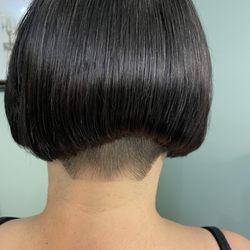 Great Clips - Back of hair line.