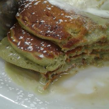 Bea Bea’s - Green Tea Pancakes. A must try even if you don't like green tea. So good! - Coffee & Tea Near Me - Glendale, California Bea Bea’s - Green Tea Pancakes. A must try even if you don't like green tea. So good! - Coffee & Tea Near Me - Glendale, California