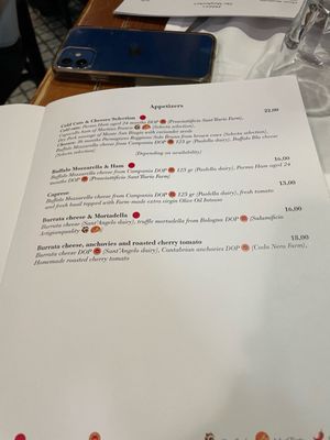 Menu photo 8 Piccolo Buco Rome, RM Menu photo 8 Piccolo Buco Rome, RM