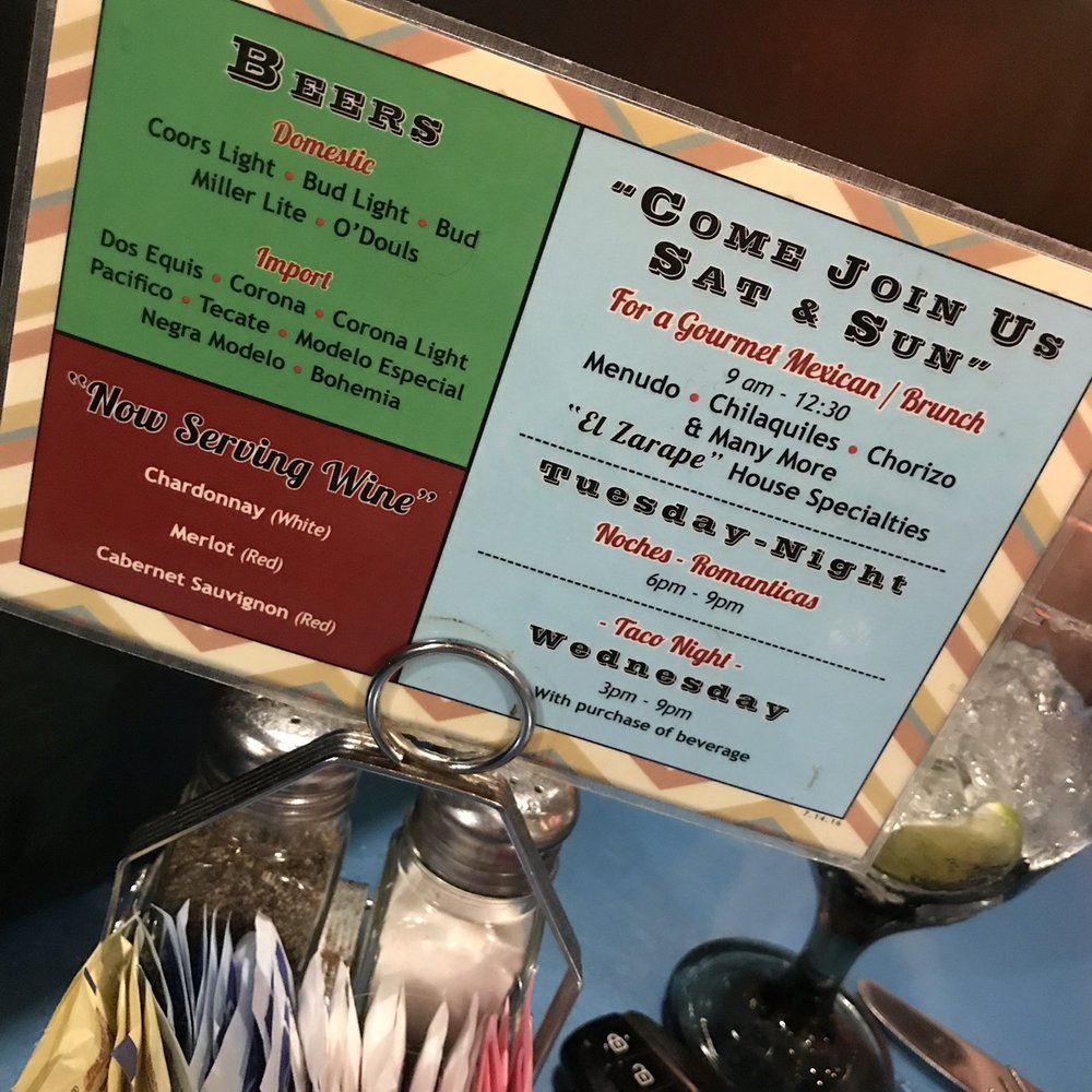 El Zarape - Specials - Mexican Near Me - Cypress, California El Zarape - Specials - Mexican Near Me - Cypress, California