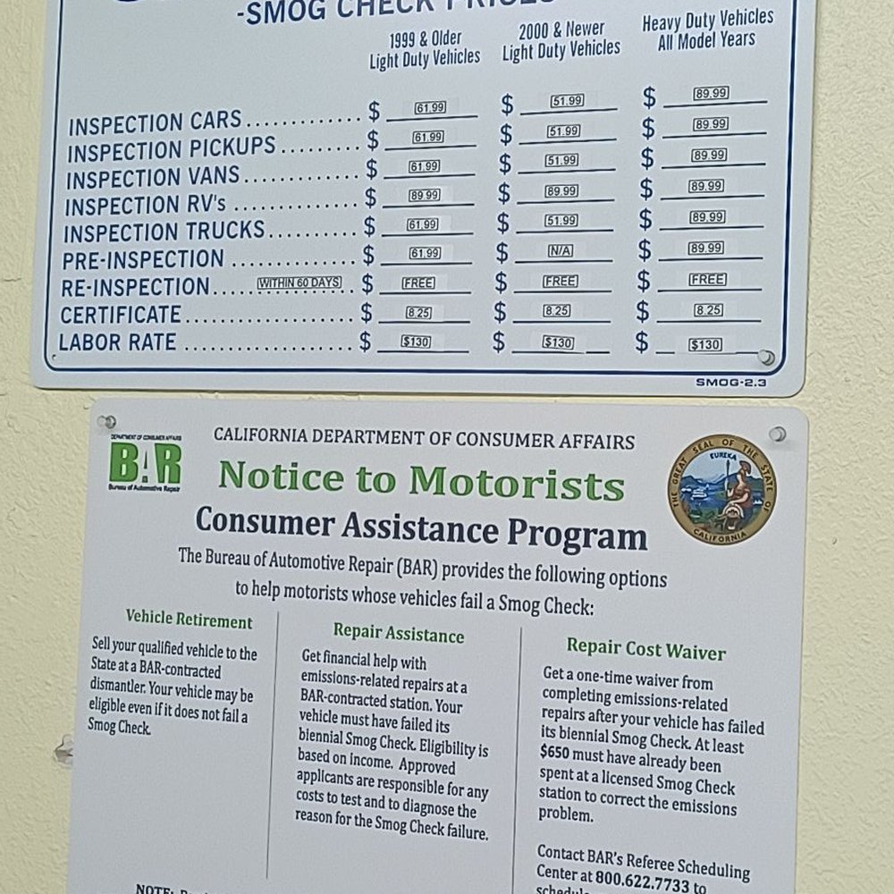 Quick Smog - Price list as of 4/14/2022 - Smog Check Stations Near Me - Napa, California Quick Smog - Price list as of 4/14/2022 - Smog Check Stations Near Me - Napa, California