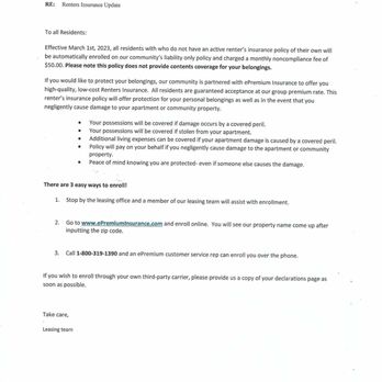 Alpine Park - Lame letter threatening an arbitrary, capricious & illegal obnoxious clause non-compliance penalty fee without benefit of an amended lease. - Apartments Near Me - Walnut Creek, California Alpine Park - Lame letter threatening an arbitrary, capricious & illegal obnoxious clause non-compliance penalty fee without benefit of an amended lease. - Apartments Near Me - Walnut Creek, California