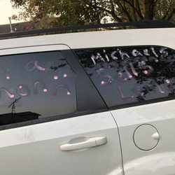 Michael's Car Center - Guess I'll drive around like this. They won't fix it.  But people will know not to go there.