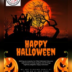 Cool Heads - Wishing everyone a spooky, fun filled Halloween! 
*** We are closing early at 5 pm on 31st October 2025.