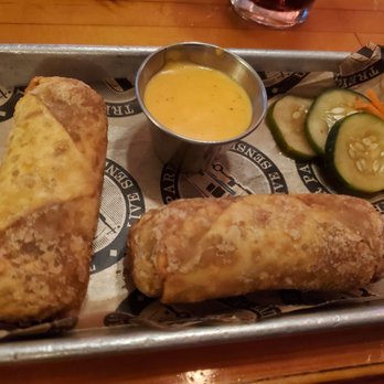 Treylor Park - Cheesteak eggrolls - New American Near Me - Savannah, Georgia