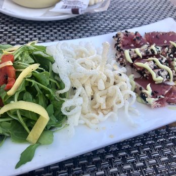 Marthas Vineyard Chowder Company - Sesame Crusted Pan Seared Tuna Tataki* - Seafood Near Me - Oak Bluffs, Massachusetts