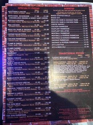 Menu photo 6 New Haven Pizza Place Milford, CT Menu photo 6 New Haven Pizza Place Milford, CT