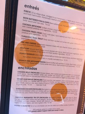 Menu photo 4 Greenside Cafe Cedar Crest, NM