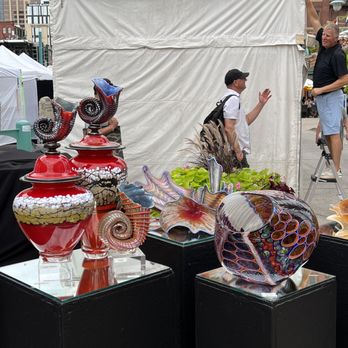 Third Ward Art Festival - Blown glass sculptures - Festivals Near Me - Milwaukee, Wisconsin Third Ward Art Festival - Blown glass sculptures - Festivals Near Me - Milwaukee, Wisconsin