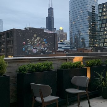 Aba - Rooftop views at Aba - Mediterranean Near Me - Chicago, Illinois
