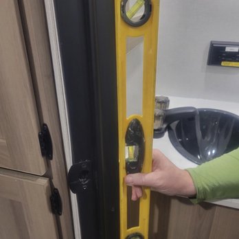 Keystone RV - Door isn't straight - RV Dealers Near Me - Goshen, Indiana