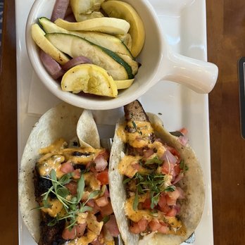 Frigate's Waterfront Bar and Grill - Fish Tacos with Mixed Veggie Side - Seafood Near Me - Melbourne, Florida Frigate's Waterfront Bar and Grill - Fish Tacos with Mixed Veggie Side - Seafood Near Me - Melbourne, Florida