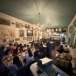 Café Amelie - The dining room as we were leaving.