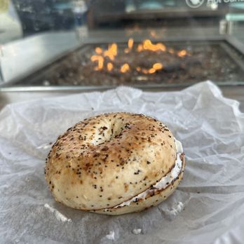 Dawn Patrol Coffee - everything bagel - Coffee & Tea Near Me - Half Moon Bay, California
