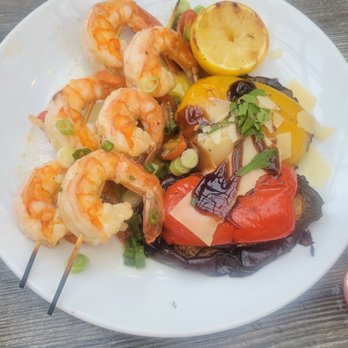 Plateia Mediterranean Kitchen Bar - Shrimp Skewers - Bars Near Me - Glenview, Illinois Plateia Mediterranean Kitchen Bar - Shrimp Skewers - Bars Near Me - Glenview, Illinois