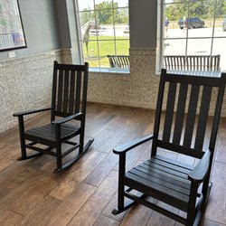 Kentucky Welcome Center - His/Her Rocking chairs