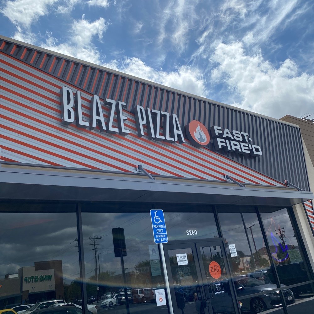 Blaze Pizza - Outside - Salad Near Me - Hemet, California
