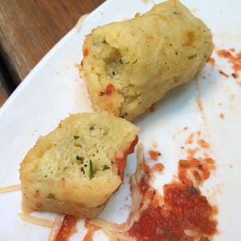 Agate Alley Bistro - This is what I got when I ordered gnocchi. Checked with the server to make sure it was the right order and sadly it was. - New American Near Me - Eugene, Oregon