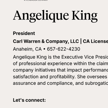 Carl Warren & Company - Business Consulting Near Me - Glendale, California Carl Warren & Company - Business Consulting Near Me - Glendale, California
