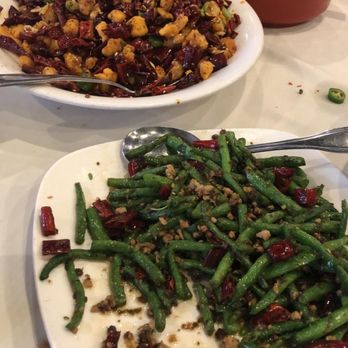 Chengdu Taste - Delicious fried chicken with chili and green beans. - Szechuan Near Me - Alhambra, California Chengdu Taste - Delicious fried chicken with chili and green beans. - Szechuan Near Me - Alhambra, California