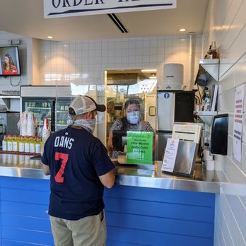Taqueria Del Sol - Inside. Cashier and payment counter. - Tacos Near Me - Chamblee, Georgia