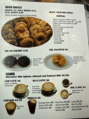 Menu photo 2 C&H Bagels Los Angeles, CA Menu photo 2 C&H Bagels Los Angeles, CA