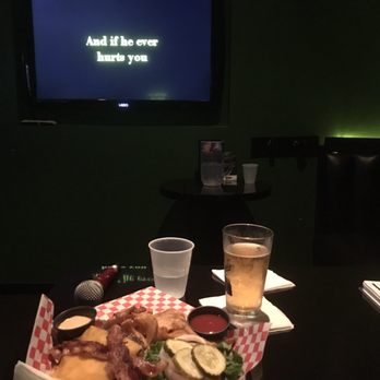 The Common Interest - Bacons cheese burger, beer in the private rooms. - Karaoke Near Me - Austin, Texas The Common Interest - Bacons cheese burger, beer in the private rooms. - Karaoke Near Me - Austin, Texas