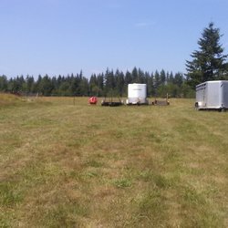 J & A fencing - 4' field fence, 2 strand barb wire with round wood posts, t-posts, multiple farm gates & round wood kickers.