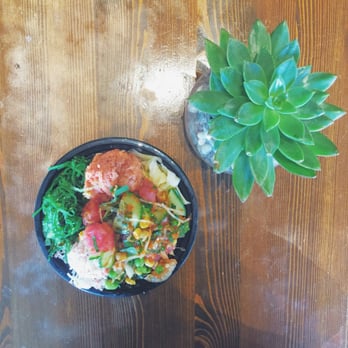 Poke Salad Bar - Small poke bowl - so colorful and delicious - Poke Near Me - Pasadena, California Poke Salad Bar - Small poke bowl - so colorful and delicious - Poke Near Me - Pasadena, California