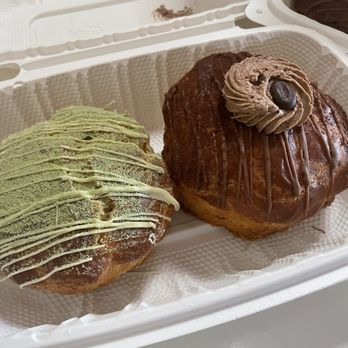 Ayla's Patisserie - Matcha and Coffee cream puffs - Bakeries Near Me - Kapolei, Hawaii