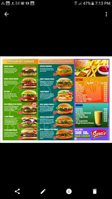 Menu photo 8 Sara’s Halal Burger Sugar Land, TX