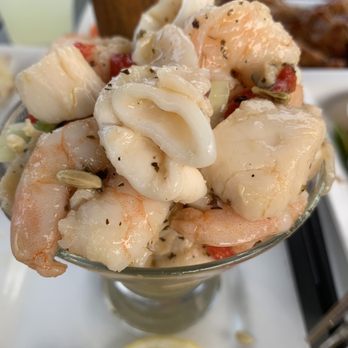 The Bench Bar & Grill - Seafood salad - Sports Bars Near Me - Stony Brook, New York The Bench Bar & Grill - Seafood salad - Sports Bars Near Me - Stony Brook, New York