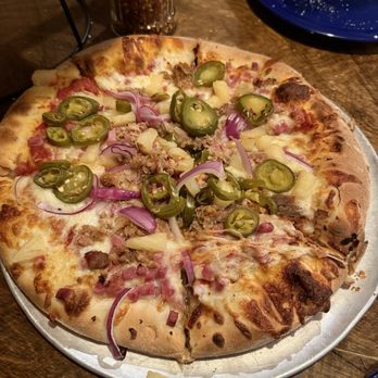Cheat Mountain Pizza Company - 12" Hawaiian Luau Pizza - Pizza Near Me - Snowshoe, West Virginia Cheat Mountain Pizza Company - 12" Hawaiian Luau Pizza - Pizza Near Me - Snowshoe, West Virginia