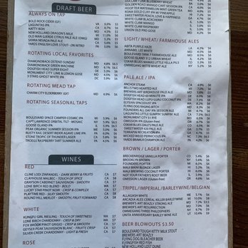 Huck's American Craft - Drink menu - Bars Near Me - Baltimore, Maryland Huck's American Craft - Drink menu - Bars Near Me - Baltimore, Maryland
