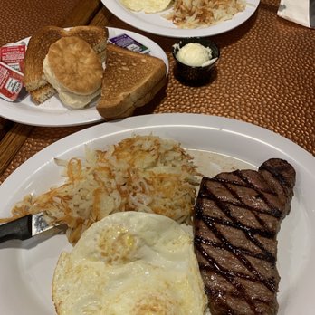 Binion's Cafe - New York Steak & Eggs Special: $14.99 - Cafes Near Me - Las Vegas, Nevada