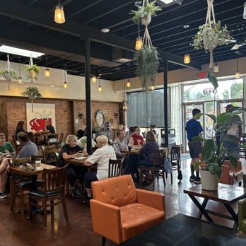 Eos Cafe & Coffee House - Inside on Monday at 10a - Cafes Near Me - Saint Clair Shores, Michigan