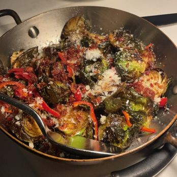 Gibsons Italia - CRISPY BRUSSELS SPROUTS (YUM!!) - Steakhouses Near Me - Chicago, Illinois Gibsons Italia - CRISPY BRUSSELS SPROUTS (YUM!!) - Steakhouses Near Me - Chicago, Illinois